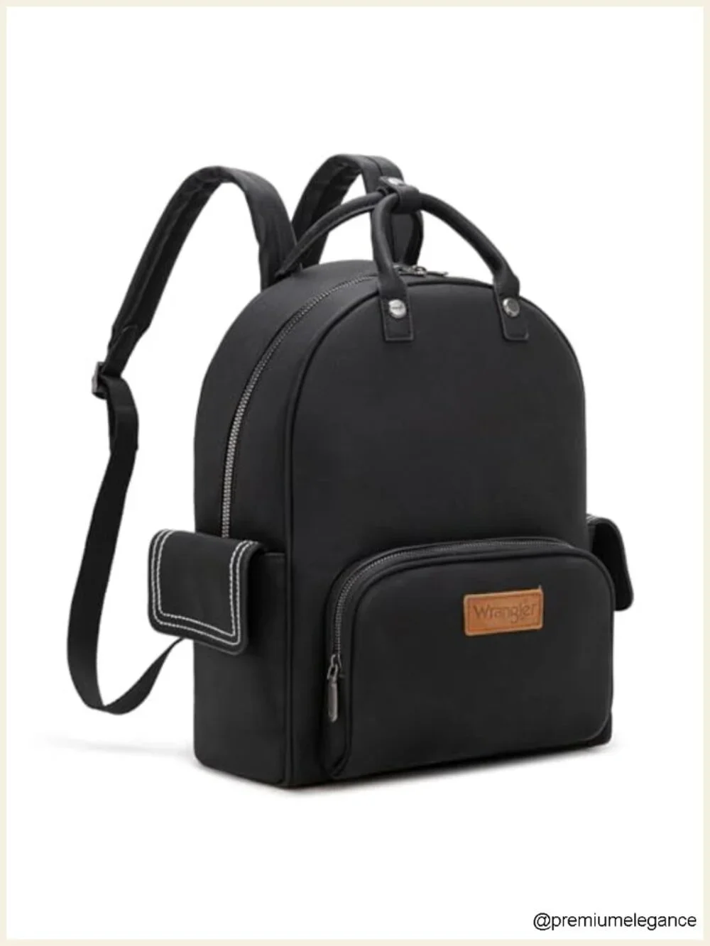 Women's Faux Leather Backpack Purse with Adjustable Strap Top Handle